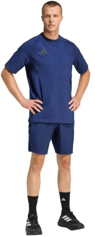 Vyriški adidas Tiro 26 kelioniniai marškinėliai tamsiai mėlyni KD1119