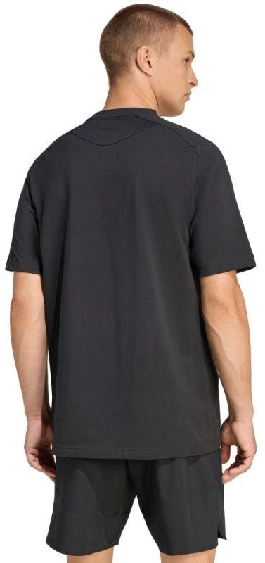 Vyriški adidas Tiro 26 kelioniniai marškinėliai, juodi, JM5543