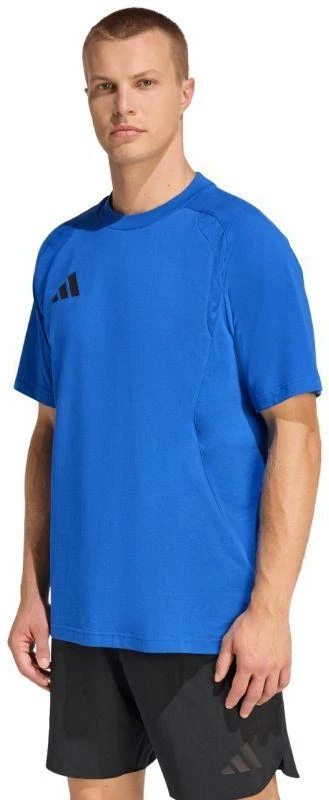 Vyriški adidas Tiro 26 kelioniniai marškinėliai mėlyni KD1134