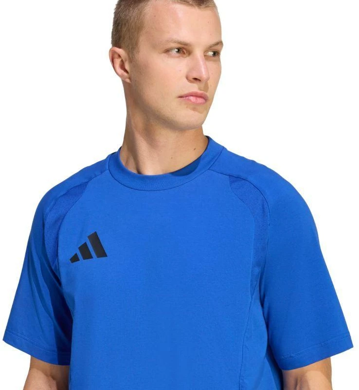 Vyriški adidas Tiro 26 kelioniniai marškinėliai mėlyni KD1134