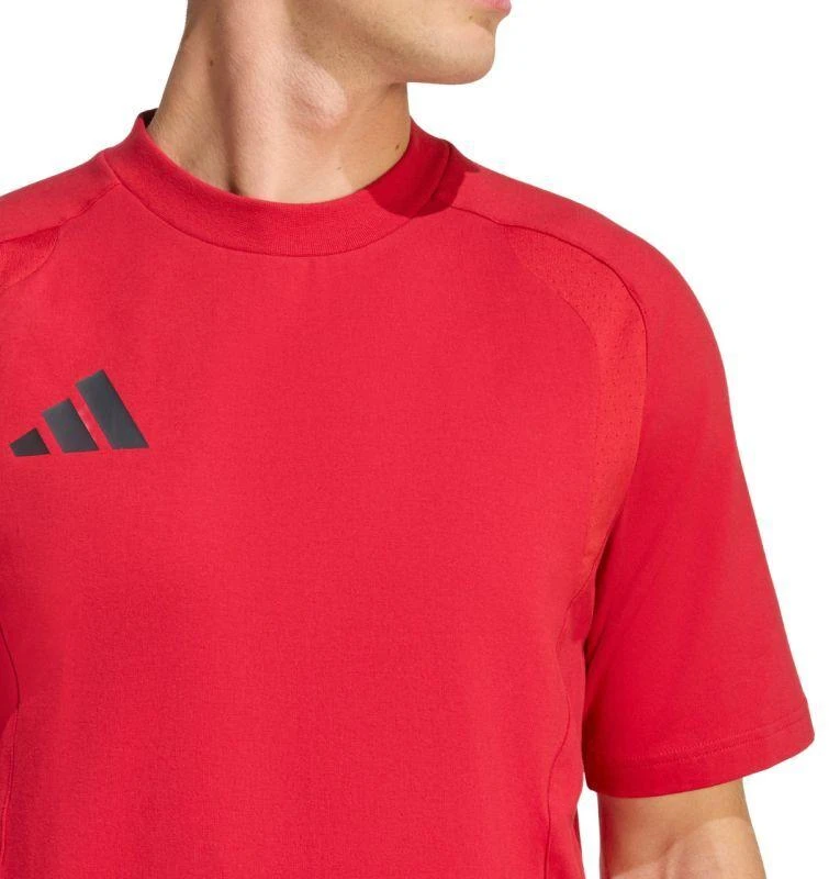 Vyriški adidas Tiro 26 kelionių marškinėliai raudoni KD1121