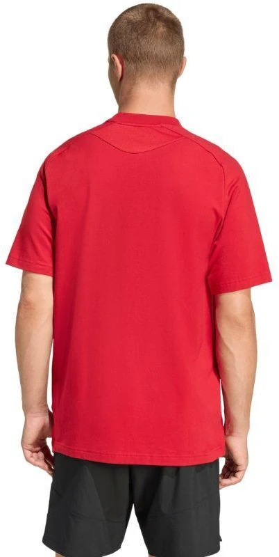 Vyriški adidas Tiro 26 kelionių marškinėliai raudoni KD1121