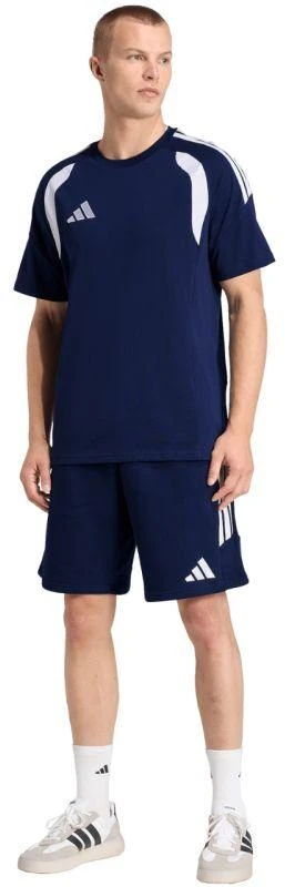 Vyriški adidas Tiro 26 League laisvalaikio šortai, tamsiai mėlyni, JY9670