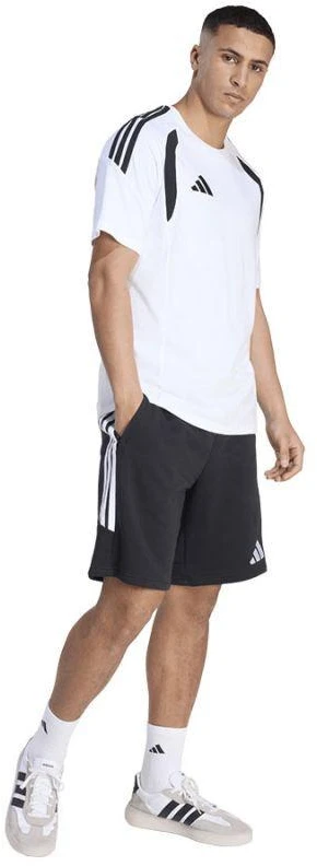 Vyriški adidas Tiro 26 League Marškinėliai, balti ir juodi KC3698