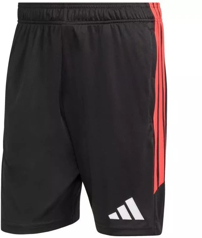 Vyriški adidas Tiro 26 League treniruočių šortai Juodi ir Raudoni JY9716