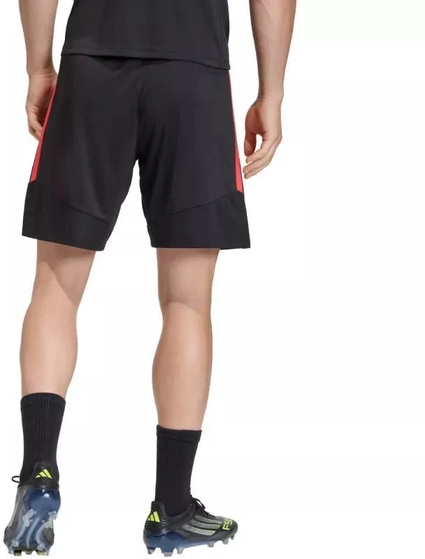 Vyriški adidas Tiro 26 League treniruočių šortai Juodi ir Raudoni JY9716