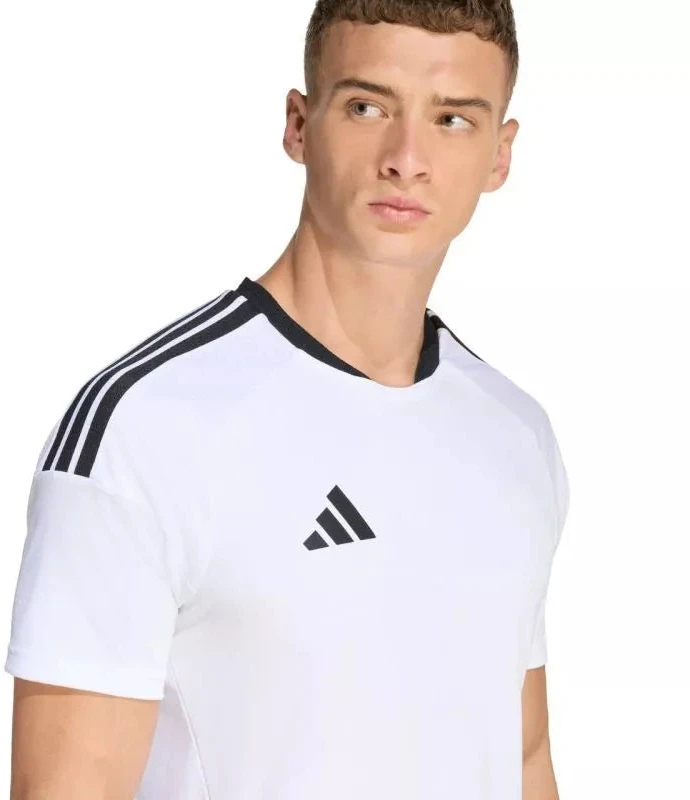 Vyriški adidas Tiro 26 varžybų marškinėliai, balti ir juodi KA6167