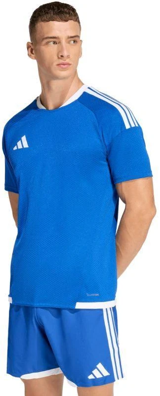Vyriški adidas Tiro 26 varžybų marškinėliai mėlynai balti KA6172