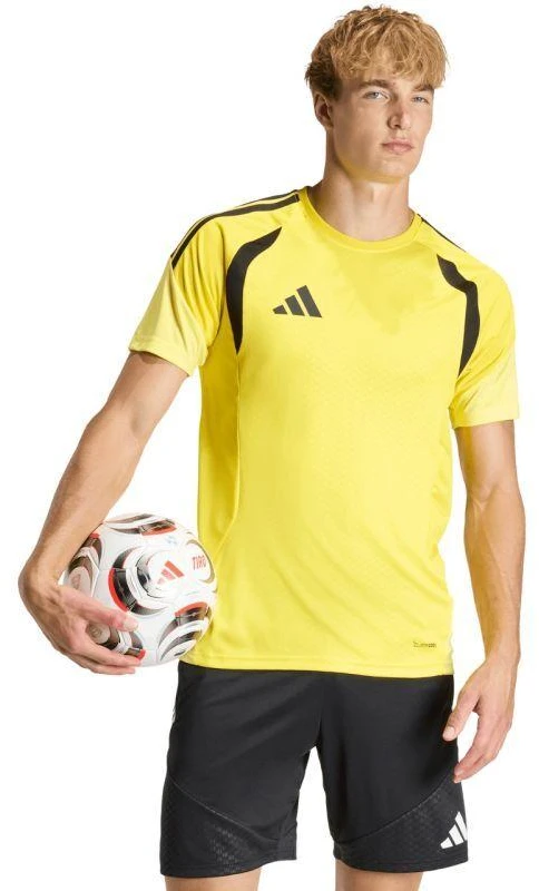 Vyriški adidas Tiro 26 varžybų treniruočių marškinėliai, geltoni KA7590