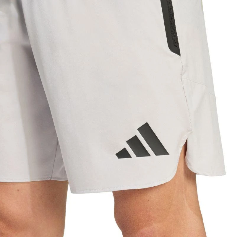 Vyriški adidas Tiro Travel Woven šortai, pilki, KE8369