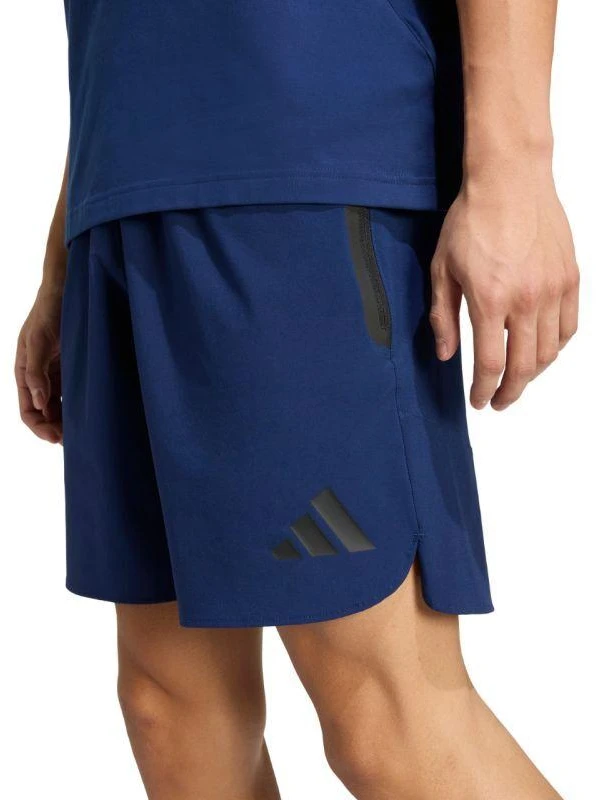 Vyriški adidas Tiro Travel Woven tamsiai mėlyni šortai KE8370