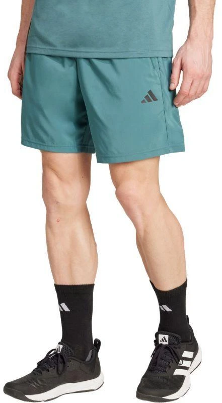 Vyriški adidas Train Essentials Austi treniruočių šortai Žali JW2493