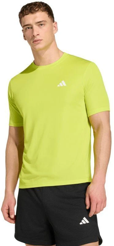 Vyriški adidas „Workout Essentials Base“ marškinėliai, laimo žalumo, KD5472
