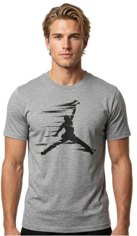 Vyriški Air Jordan MVP Jumpman pilki marškinėliai - FZ1919-091