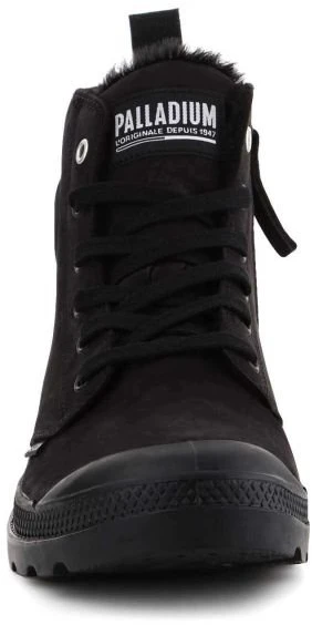 Vyriški auliniai batai Palladium Pampa Hi Zip Wl, juodi