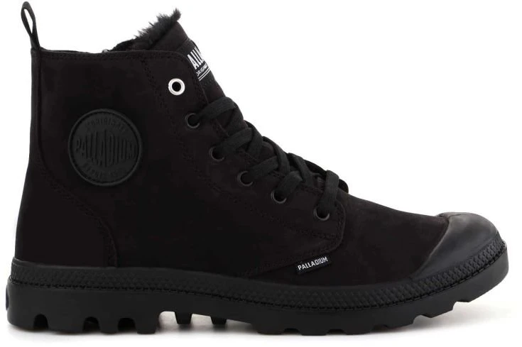 Vyriški auliniai batai Palladium Pampa Hi Zip Wl, juodi