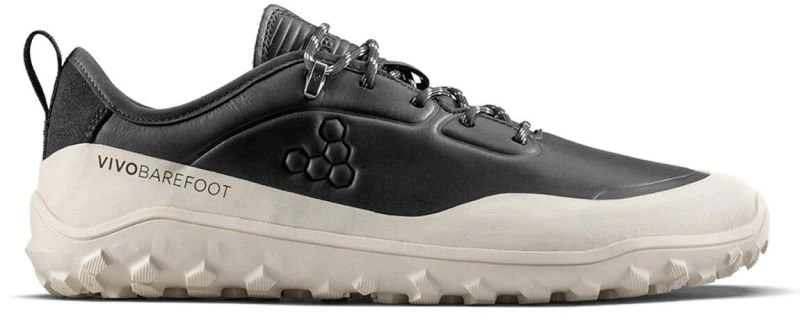 Vyriški barefoot batai Vivobarefoot Tracker Leather AT, juodi ir balti