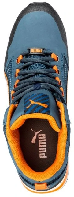 Vyriški batai Puma Crosstwist Mid, mėlyni su oranžinėmis detalėmis