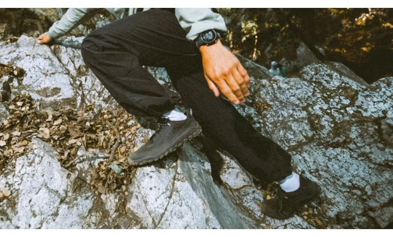 Vyriški batai Vivobarefoot Tracker Leather, juodi