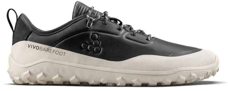 Vyriški batai Vivobarefoot TRACKER LEATHER AT LOW OBSIDIAN/Baltas (309534-04)