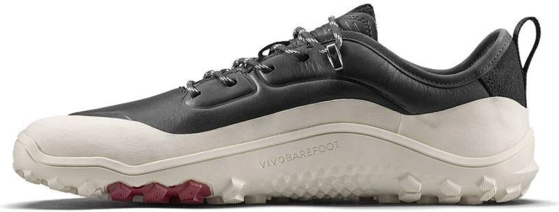 Vyriški batai Vivobarefoot TRACKER LEATHER AT LOW OBSIDIAN/Baltas (309534-04)