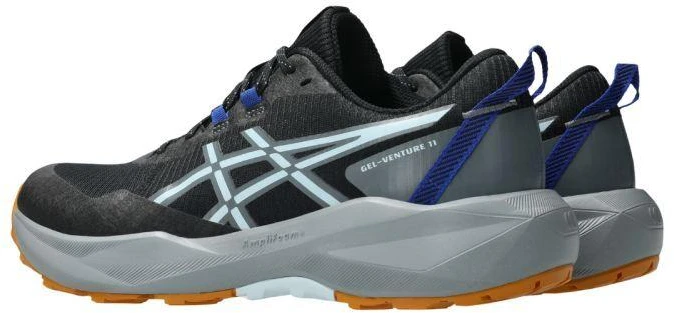 Vyriški bėgimo bateliai Asics Gel-Venture 11, juodi ir pilki, 1011C160 002