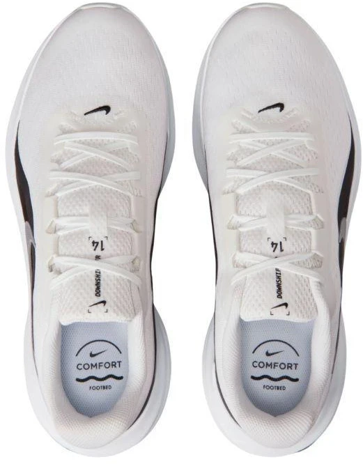 Vyriški bėgimo bateliai Nike Downshifter 14, balti ir juodi, IB1895 107