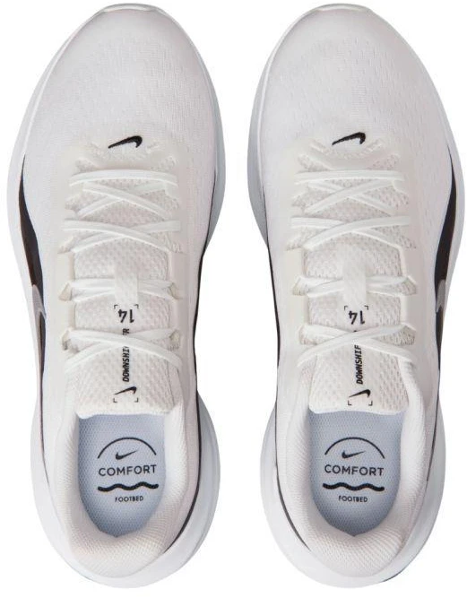 Vyriški bėgimo bateliai Nike Downshifter 14, balti ir juodi, IB1895 107