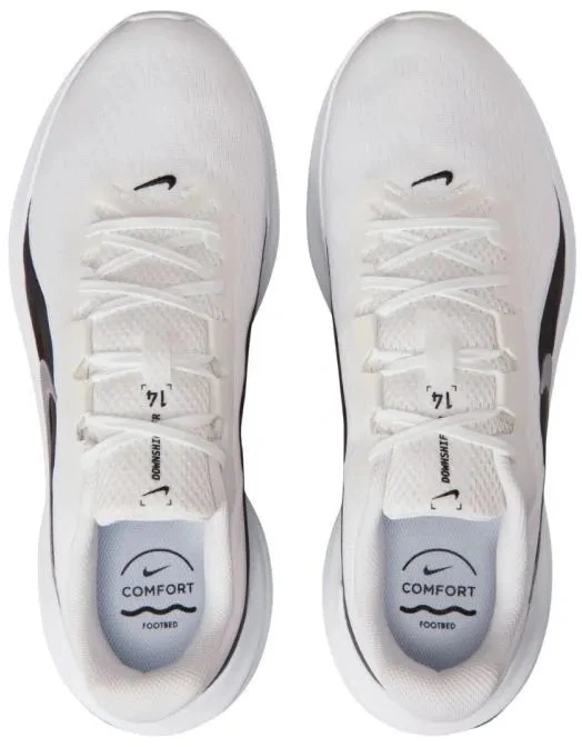 Vyriški bėgimo bateliai Nike Downshifter 14, balti ir juodi, IB1895 107