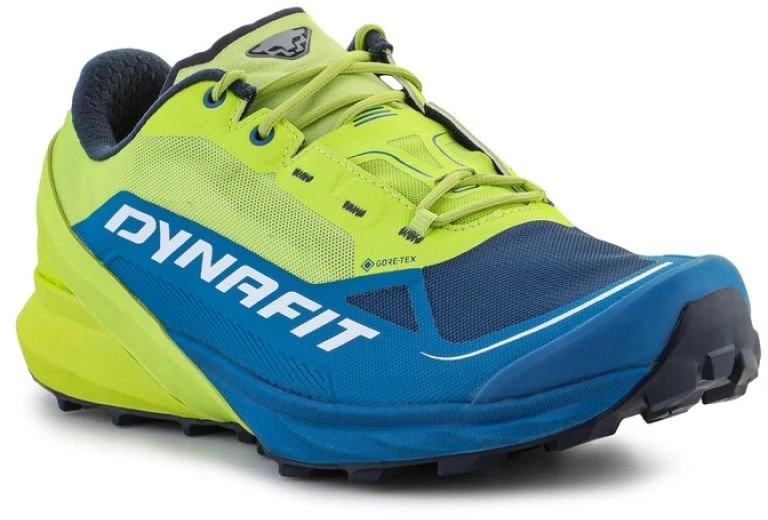 Vyriški bėgimo bekele bateliai Dynafit Ultra 50 GTX, žali ir mėlyni