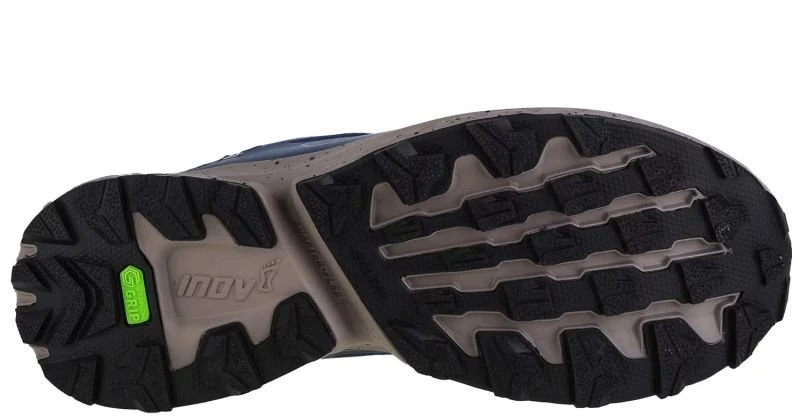 Vyriški bėgimo bekele bateliai Inov-8 RocFly G 350 GTX, mėlyni
