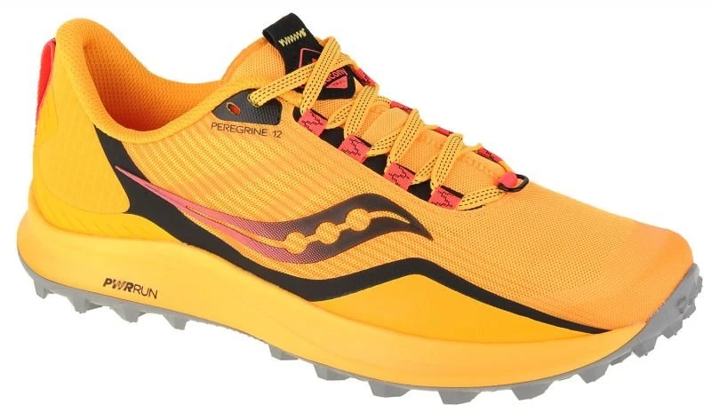 Vyriški bėgimo bekele bateliai Saucony Peregrine 12, geltoni