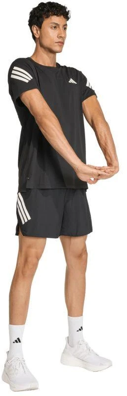 Vyriški bėgimo marškinėliai adidas ADI365 Running Climacool Iconic, juodi, JZ7694