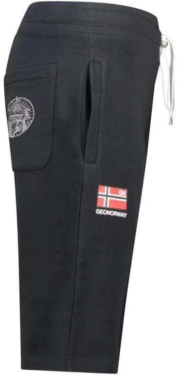 Vyriški bermudų šortai Geographical Norway Paracana 317, juodi