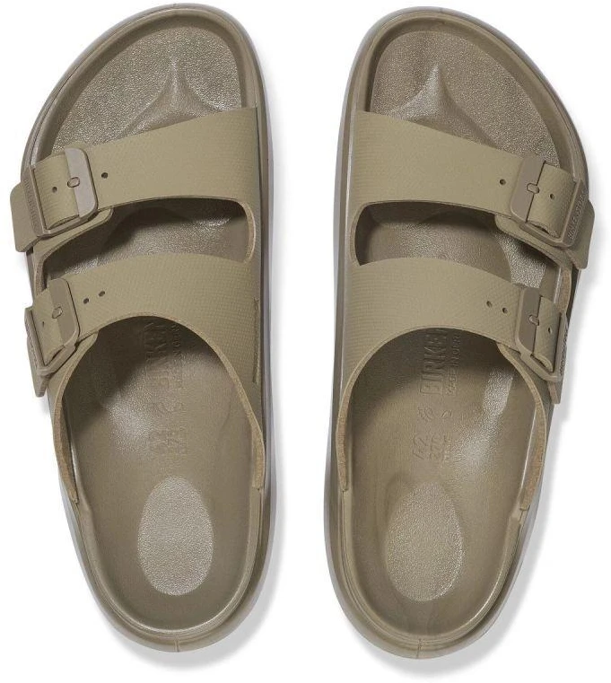 Vyriški Birkenstock Mogami Terra Stealth dviejų dirželių sandalai 1029596 Apex Išblukusi chaki (Standartinis plotis)