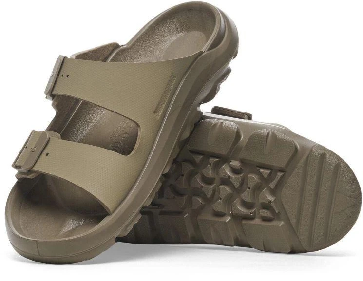 Vyriški Birkenstock Mogami Terra Stealth dviejų dirželių sandalai 1029596 Apex Išblukusi chaki (Standartinis plotis)