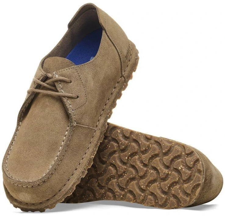 Vyriški Birkenstock mokasinai UTTI LACE 1027274 GRAY TAUPE (Standartinis plotis)
