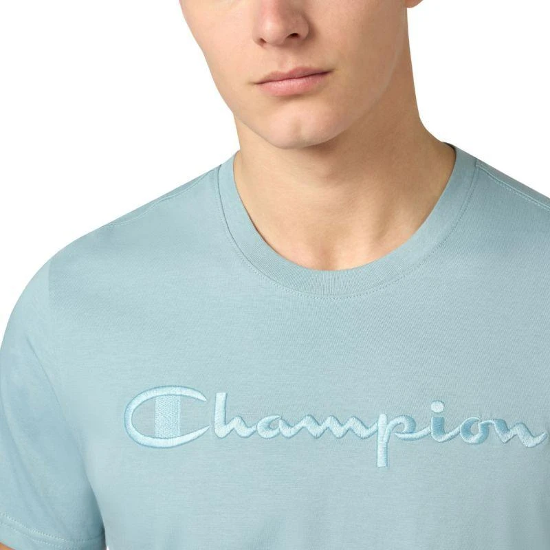 Vyriški „Champion“ marškinėliai trumpomis rankovėmis, mėlyni 220273 BS221