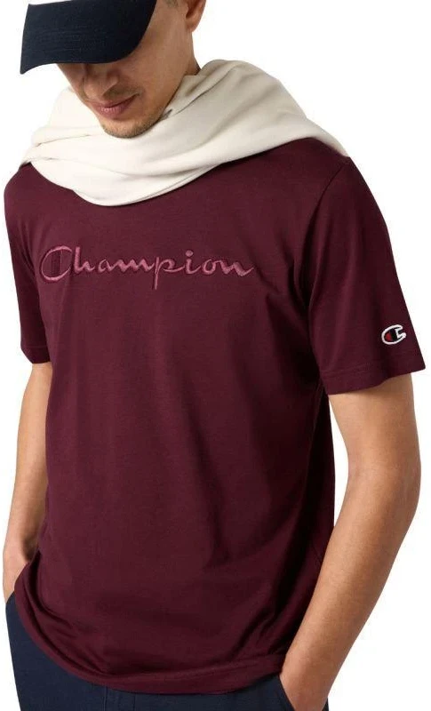 Vyriški Champion T-shirt Bordo 220273 RS522