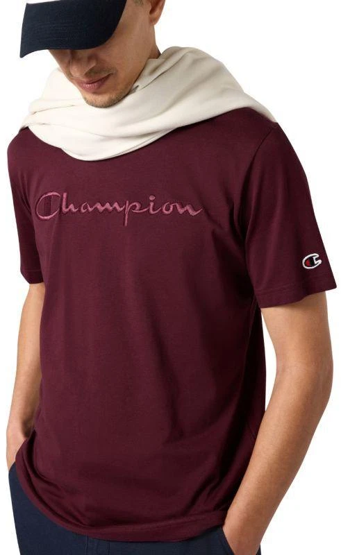 Vyriški Champion T-shirt Bordo 220273 RS522