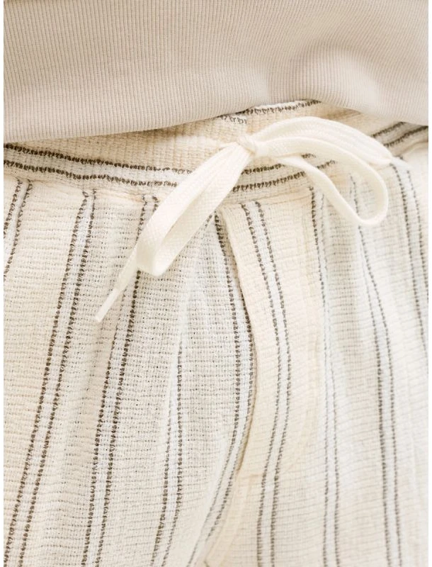 Vyriški dryžuoti šortai Jack&Jones Coba Stripe, balkšvi