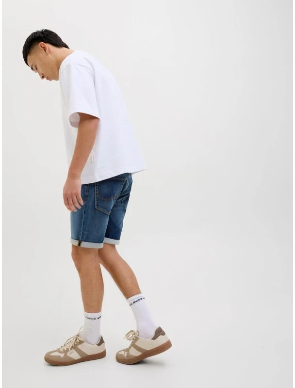 Vyriški džinsiniai šortai Jack&Jones JJIRICK JJICON I.K., mėlyni