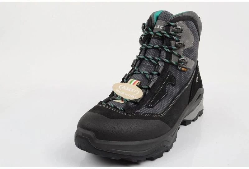 Vyriški GORE-TEX žygio batai AKU Adapta, pilki, juodi ir žali