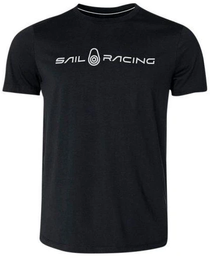 Vyriški juodi Sail Racing Bowman Tee marškinėliai