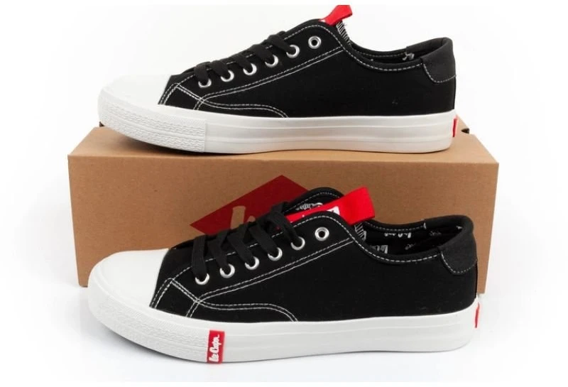 Vyriški laisvalaikio batai su raišteliais Lee Cooper, juodi