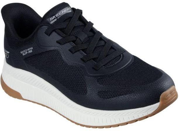 Vyriški laisvalaikio bateliai Skechers Bobs Squad 4, juodi, 118423 BLK