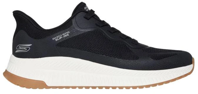 Vyriški laisvalaikio bateliai Skechers Bobs Squad 4, juodi, 118423 BLK