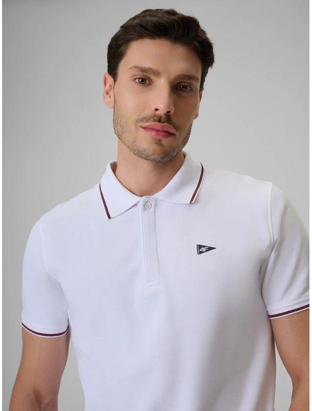 Vyriški laisvalaikio marškinėliai polo 4F 4FRSS26TPTSM0897-10S