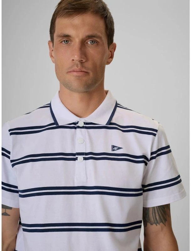 Vyriški laisvalaikio polo marškinėliai 4F 4FRSS26TPTSM0898-10S