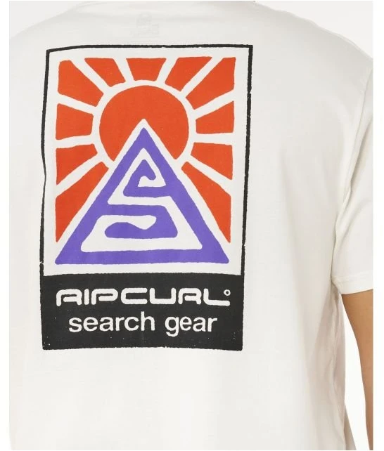 Vyriški laisvo kirpimo marškinėliai Rip Curl Search Dawn, balti
